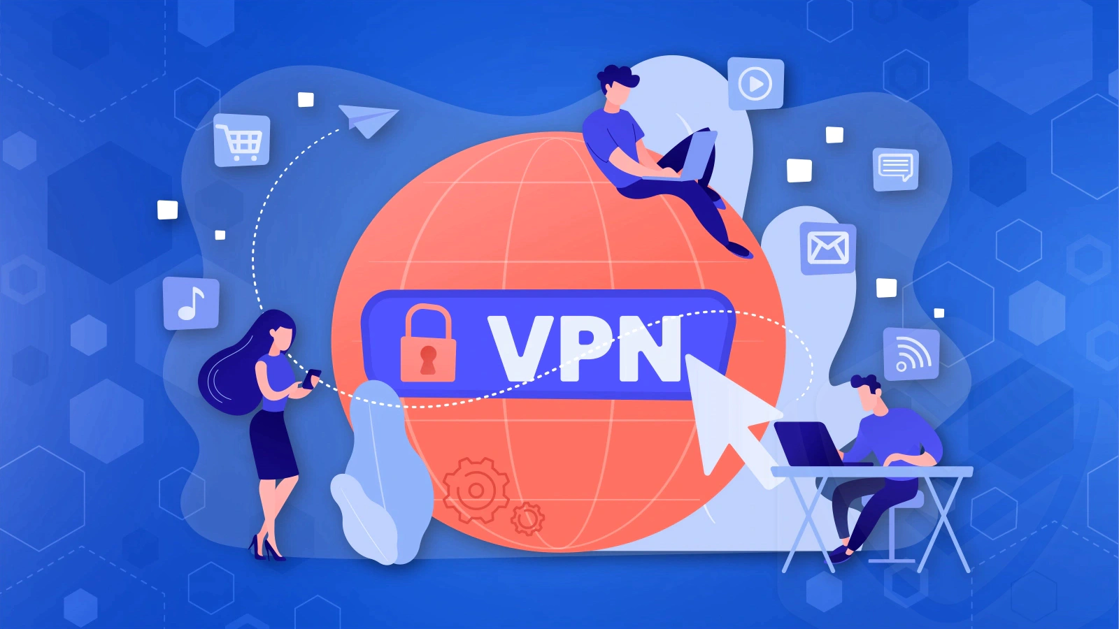 Use a VPN while working from home